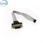 Dupont DB9Pin Battery Wire Harness UL2651 28AWG For TV Computer