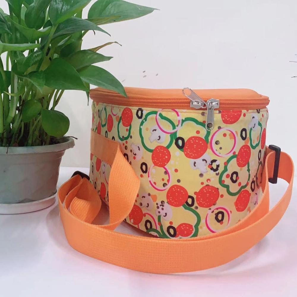 600D Fabric Triangle Carry Out Pizza Delivery Bag Heat Preservation Bag