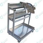 Aluminium Alloy SMT Feeder Trolley For Samsung SM Series Feeders