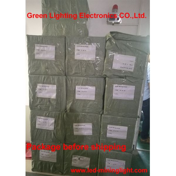 High Security LED Mining Light Cap Lamp 25000 Lux With 10.4Ah SAMSUNG Battery