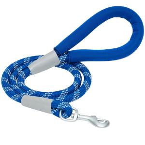 China 6ft Nylon Rope Dog Leash , Reflective Dog Leash For Medium Dogs wholesale