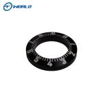 OEM CNC Turning Machining Parts Laser Engraving Black Anodizing Aluminum Parts