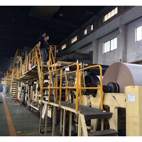 Mixed Pulp 80m/Min 2100m Fluting Paper Machine