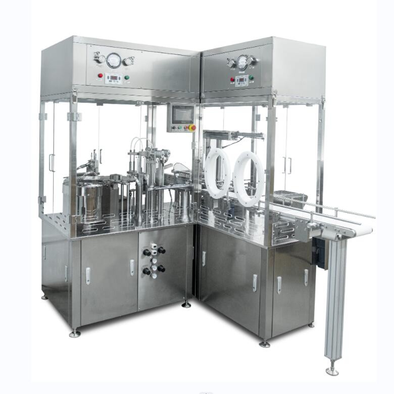 Automatic Denesting Vacuum Filling Stoppering Machine for Prefilled Syringes
