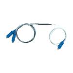 Low Insertion Loss Wdm Components 1 Meter G657A1 0.9mm Steel Tube 1310/1550nm