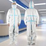 Waterproof Disposable Protective Clothing For Mold Remediation / Cleaning /