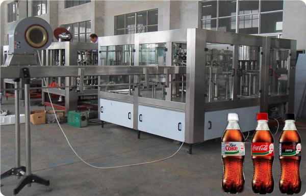 PET Plastic Bottle Carbonated Beverage Cold soft drink filling line