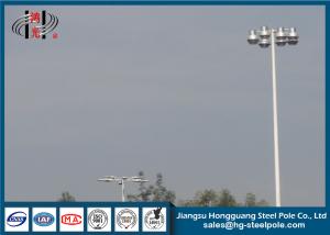 China Anti Rust Octagonal Flood Light Poles High Mast for Residential Lighting wholesale