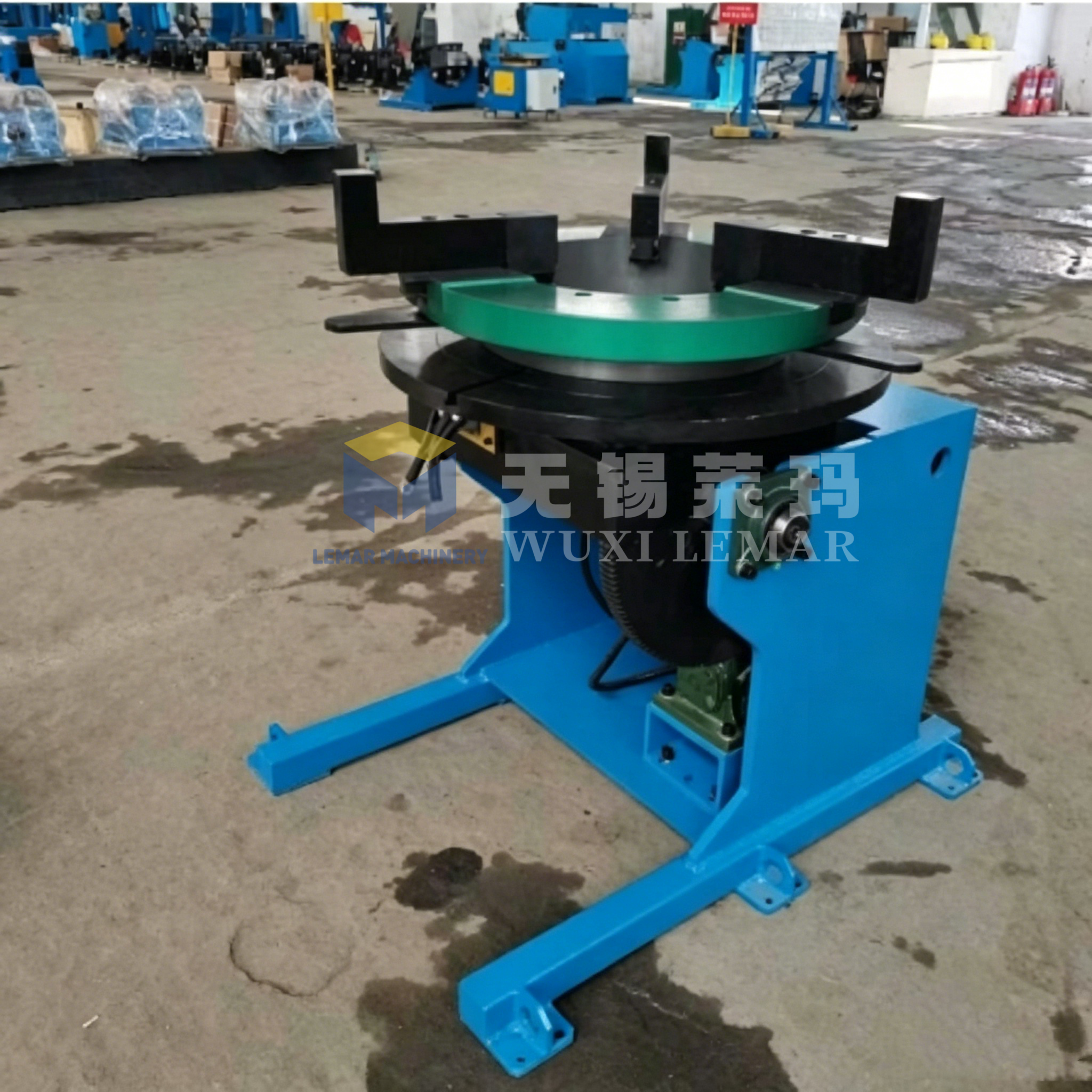 300kg Welding Positioner 0-90° Tilting Rotary Table