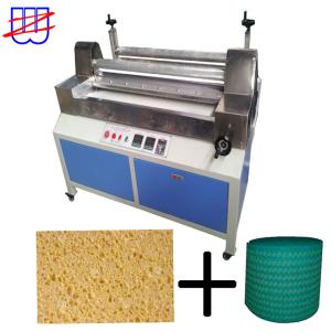 China Case Packaging Hot Melt Glue Laminating Machine for Scouring Pad and Kitchen Sponge wholesale
