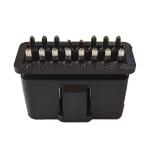 Brass Male OBD Car Connector Socket 12V J1962 16 Pin High Performance