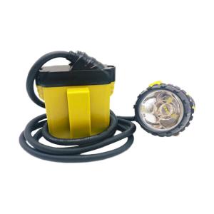 China 22hrs Corded Underground Mining Cap Lamps LED 385lum Waterproof IP68 wholesale