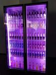 Commercial Glass Door Upright Wine Chiller Soft Drink Display Fridge