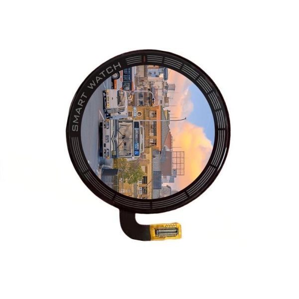1.43" Round AMOLED Display, 466×466 Resolution, QSPI Interface, High Clarity for Wearable Devices