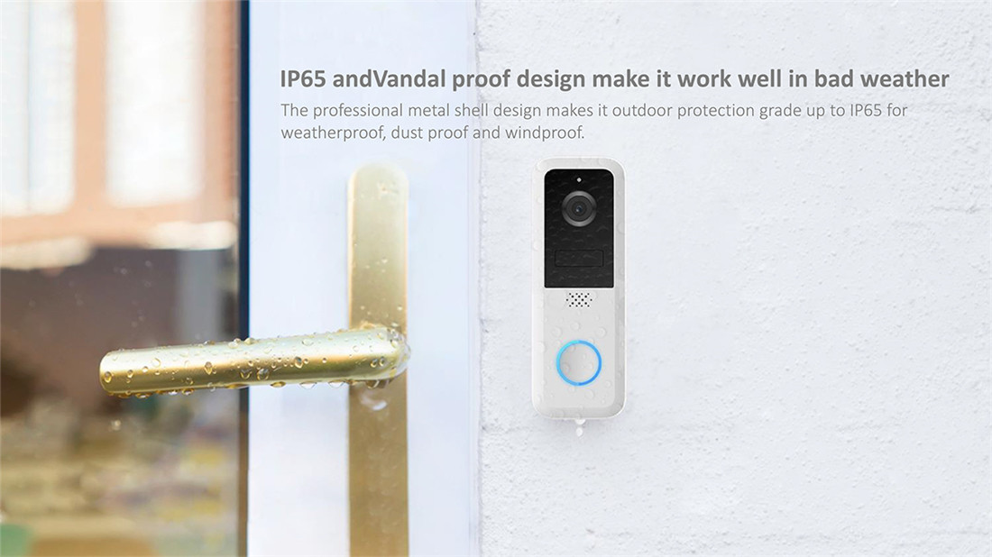 Smart Wireless Battery Doorbell Camera(E932H22)