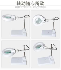 China Magnifying Desk Lamp Magnifier / Desk type Magnifier SK-A 10X / 20X wholesale