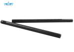 Black Color Carbon Fiber Rod High Precision Ra 0 . 2 - 3 . 2 Surface Toughness