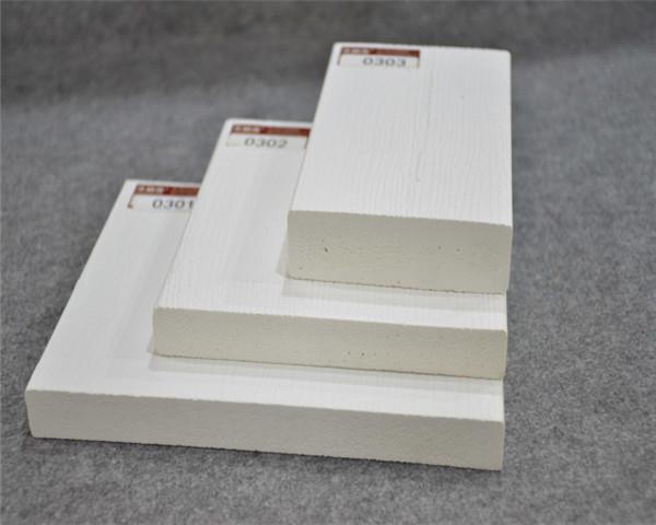 Woodgrain PVC Trim Board / Trim Plank White Vinyl Board 5/4 x 4