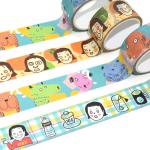 SGS Kawaii Japanese Washi Paper Acrylic Adhesive Tape Washi Paper Masking Tape