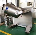 Rotating Drum 3D Sugar Salt Medicine Powder Blending Machine