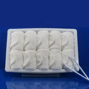 China Rolled Restaurant Airline Plain Towel wholesale
