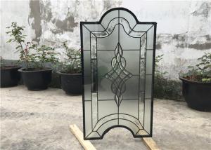 China Tinted Custom Cabinet Doors Glass , Clear Decorative Glass Inserts For Cabinet Doors wholesale