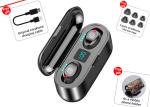 CVC8.0 HiFi Stereo Wireless Bluetooth Earbuds IPX5 AVRCP HSP For Sports Gym