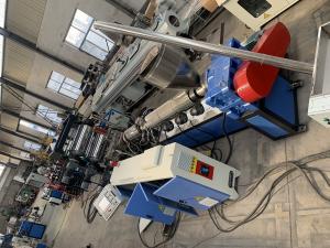 China PLC Control PVC Sheet Production Line 380V 50HZ , Plastic pvc Sheet Board Making Machine on sale