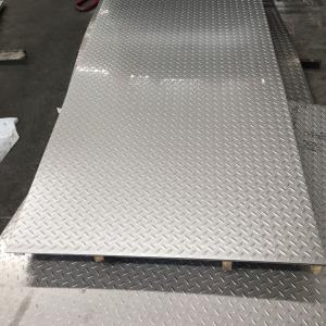 China 1000mm Aluminum Checkered Plate Cold Rolled 2B Finish ASTM Aluminum Diamond Plate Sheets wholesale