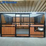 PVC Bamboo Horse Stall Fronts Black White Or Customize