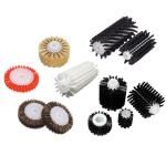 Custom Industrial Conveyor Cylinder Nylon Roller Brush For Cleaning
