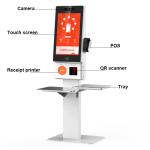 Self Service Ordering Checkout Kiosk 21.5 Inch Touch Printer Self Payment Kiosk