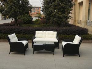 China 4pcs PE cane patio furntiure wholesale