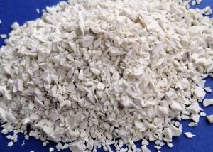 China Refractory Calcined Flint Clay High Purity With Shell Shaped Section on sale