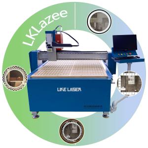 China Automatic Grade 120W Laser Glass Etching Machine for Glass Engraving and Cutting wholesale