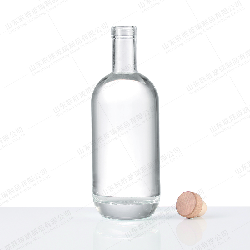 100ml 250ml 500ml 700ml 750ml Clear Glass Wine Bottle for Beverage Customer Needs