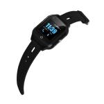 4G GPS Kids Smartwatch Phone Black With Camera Voice Chat SOS Alarm 650 MAh