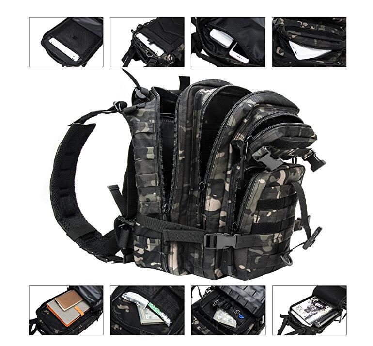 Tactical Small Assault Backpack Hiking Bag