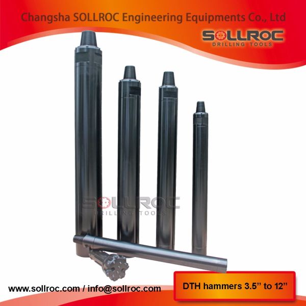 M30 M40 M50 M60 M80 Shank DTH Drill Bits 3.5 - 12 Inch Carburized Steel Down The Hole Drill Bits