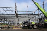 High Corrosion-resist Performance Pre Engineered Steel Structure Building Over