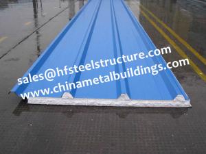 China China supply 950mm Width EPS Sandwich Panel for Roof And Cold Storage on sale