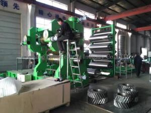 China 4 Rolls Rubber Calender Machine For Textile Fabric Fractioning wholesale