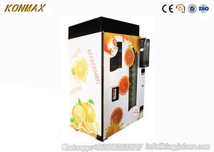 China Cold Refrigerator Orange Fresh Vending Machine , Juice Vending Machine wholesale
