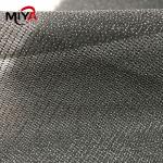 White / Black Fusible Interlining 30gsm Polyester For Clothing And Garments