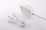ABS PC 9V 3A 30W USB C Power Adapter 5V 3A 12V 2A 15V 2A 20V 1.5A Customized