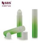 RPP-35ML Round Shape PP PCR Plastic Roll On Small Ball Bottle For Cleaning