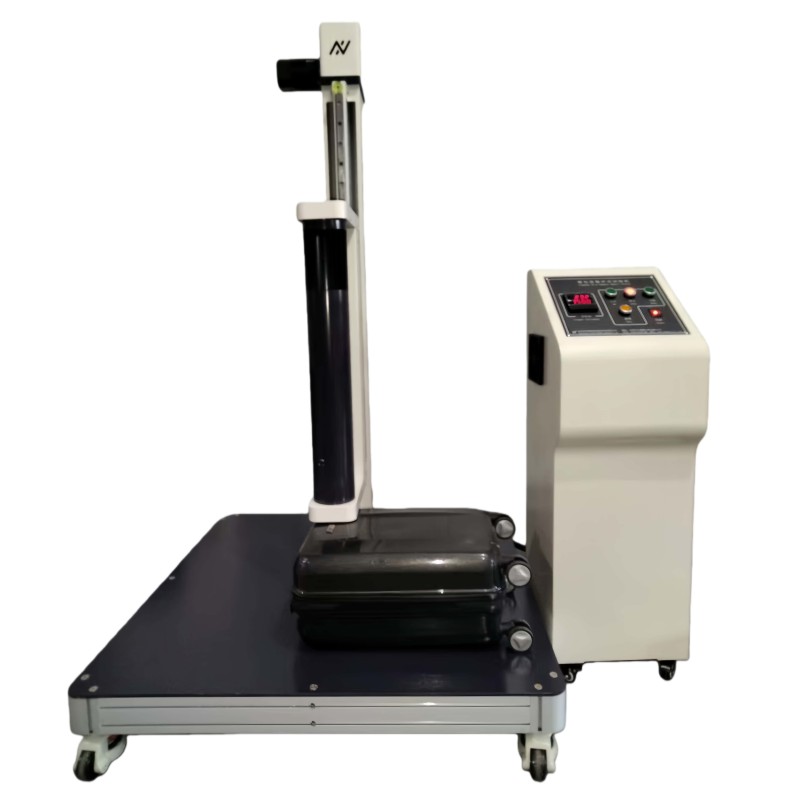 Luggage & Bag Drop Hammer Impact Testing Machine Impact Resistance Testing Equipment for Molded Luggage and Other Materials