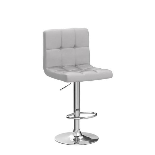 Commercial Furniture Modern Bar Stools with Adjustable Height and Swivel
