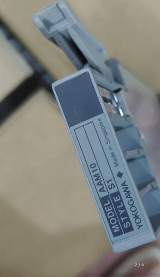 Yokogawa AAM10-S1 Current/Voltage Input Module with 4-20 mA Current and 1-5 V DC Voltage for CENTUM VP DCS