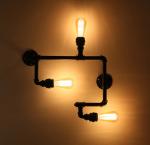 Decoration Ironwall Light Edison Bulb For Coffee Shop Easy Installation